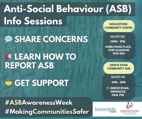 ASB Awarness Week - Info Sessions